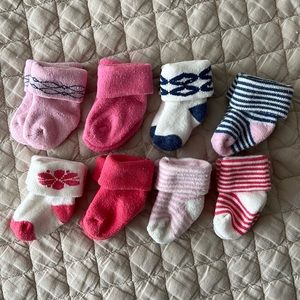 Cotton Baby Socks Preemie/Newborn